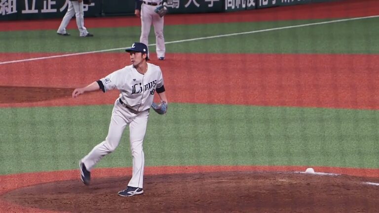 2025.03.15 埼玉西武-オイシックス #中村祐太 投球練習 (ベルーナドーム)