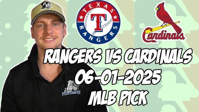 テキサスレンジャーズ対セントルイスカーディナルズ6/1/25 MLBピック＆予測| MLBベットのヒント