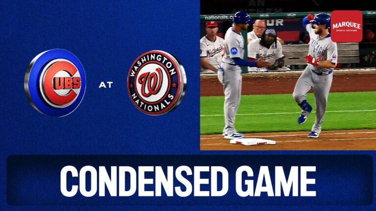 シカゴ・カブスvs.ワシントン・ナショナルズMLBゲームハイライト（2025年6月3日）|マーキースポーツネットワーク
