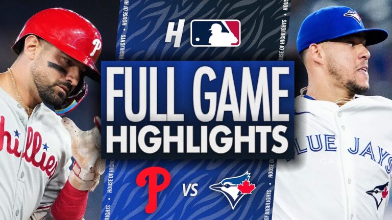 フィラデルフィアフィリーズvsトロントブルージェイズ - フルゲームのハイライト| 2025年6月4日MLBシーズン