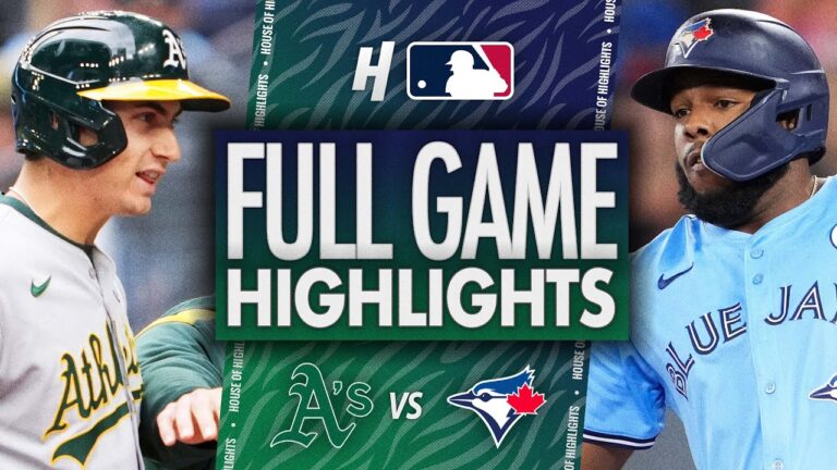 アスレチックスvsトロントブルージェイズ - フルゲームのハイライト| 2025年6月1日MLBシーズン