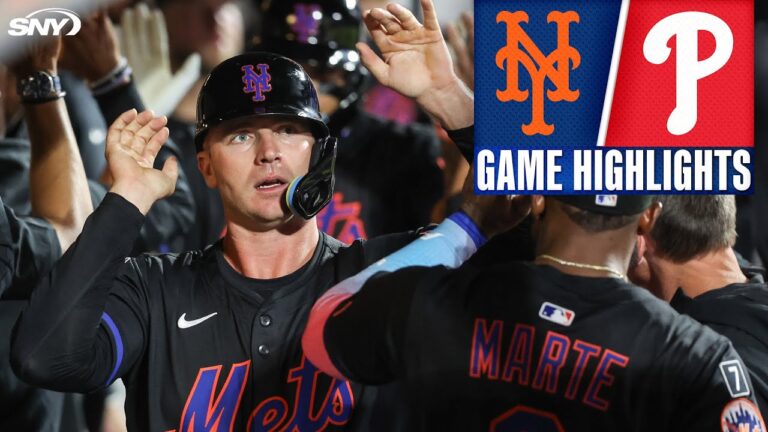 Mets vs Phillies（4/22/25）| NY Metsのハイライト