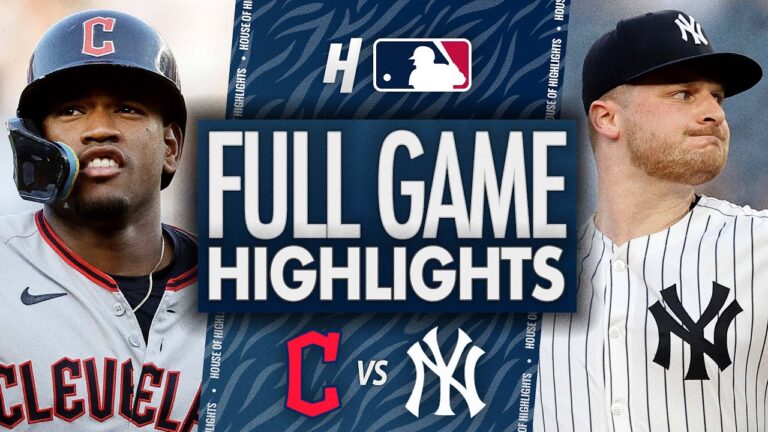 クリーブランドガーディアンズ対ニューヨークヤンキース - フルゲームのハイライト| 2025年6月4日MLBシーズン