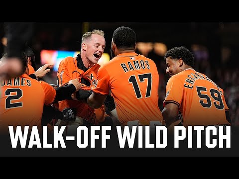 ワイルドピッチは、ジャイアンツにシーズンの7番目のウォークオフ勝利を与えます|サンフランシスコジャイアンツのハイライト