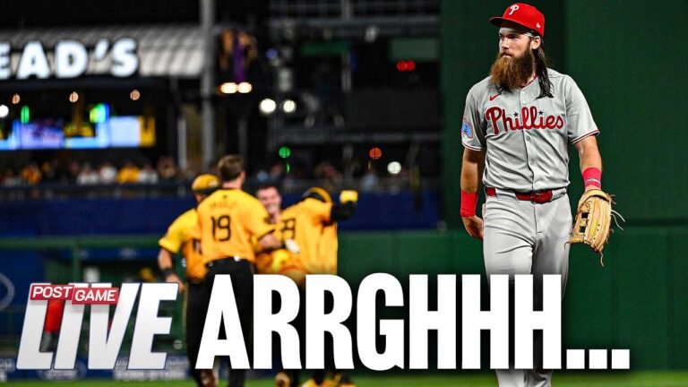 フィリーズは3つの異なるリードを吹き飛ばし、海賊にウォークオフファッションで負けます| Phillies PGL