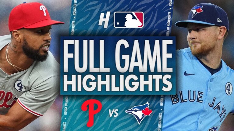 フィラデルフィアフィリーズvsトロントブルージェイズ - フルゲームのハイライト| 2025年6月3日MLBシーズン