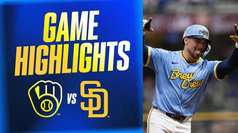 Padres vs. Brewers Game Highlights (6/7/25) | MLB Highlights