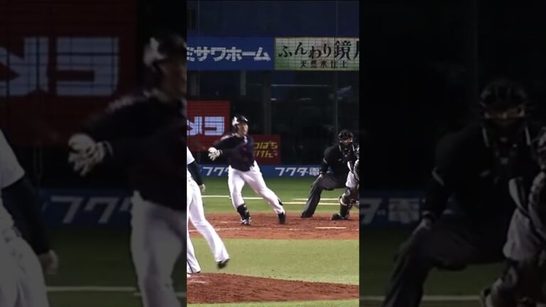 ダルビッシュの大好きな先輩これが元投手のバッティングとか信じられんて#雄平 #ダルビッシュ有 #ホームラン #スワローズ