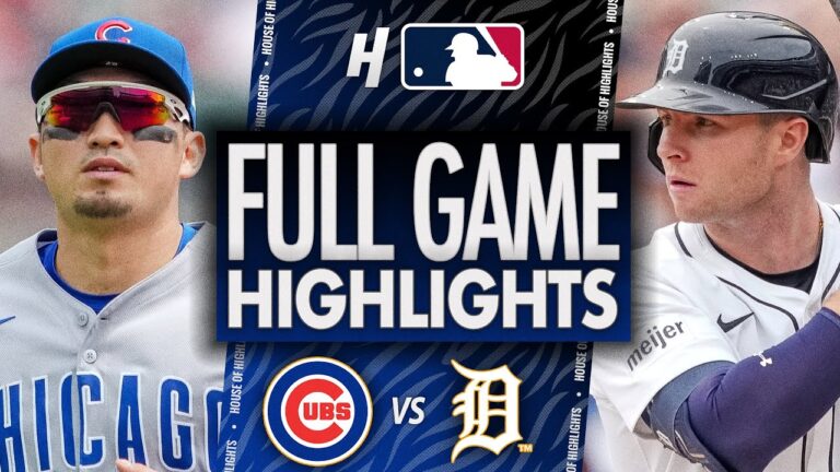 シカゴ・カブス対デトロイト・タイガース - フルゲームのハイライト| 2025年6月8日MLBシーズン