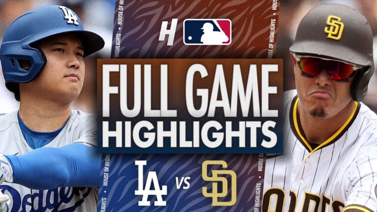 ロサンゼルスドジャースvsサンディエゴパドレス - フルゲームのハイライト| 2025年6月11日MLBシーズン
