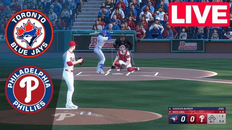 🔴live🔴フィラデルフィアフィリーズvsトロントブルージェイズ -  2025年6月13日| envivo | MLBショー25