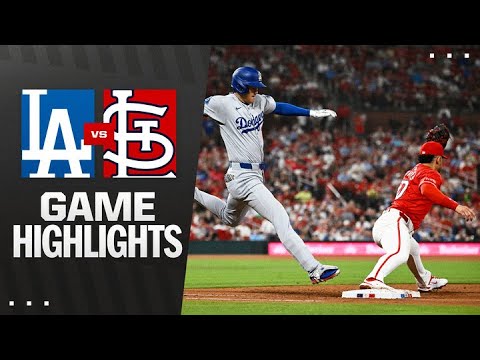ドジャースvs.カーディナルズゲームのハイライト（6/6/25）| MLBのハイライト