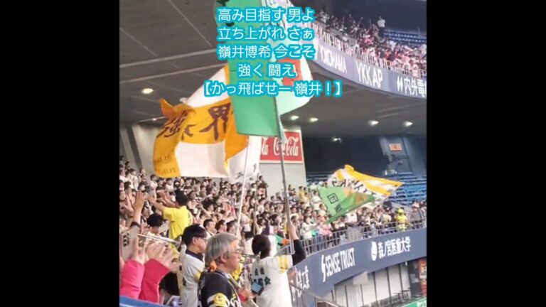 20250511　本日の殊勲選手♪試合前に【嶺井博希 応援歌】福岡ｿﾌﾄﾊﾞﾝｸﾎｰｸｽ　#shorts@京ｾﾗﾄﾞｰﾑ大阪･ﾚﾌﾄ外野下段