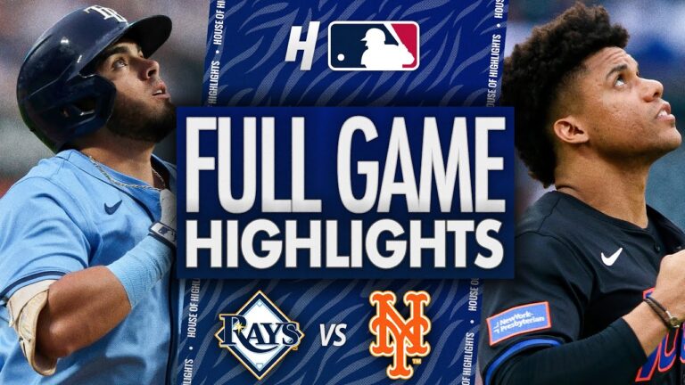 タンパベイレイズ対ニューヨークメッツ - フルゲームのハイライト| 2025年6月13日MLBシーズン