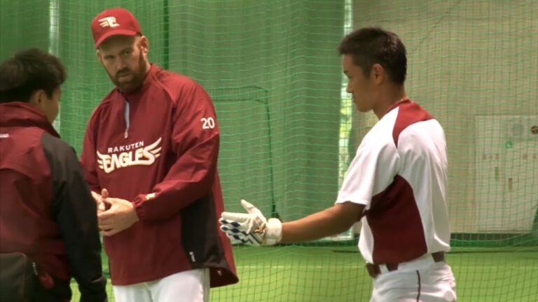 ユーキリスのバッティング塾！銀次が教え子第一号 2014.02.09