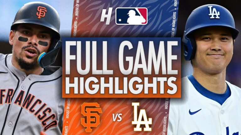 サンフランシスコジャイアンツ対ロサンゼルスドジャース - フルゲームのハイライト| 2025年6月13日MLBシーズン