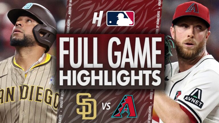 サンディエゴパドレスvsアリゾナダイヤモンドバック - フルゲームのハイライト| 2025年6月15日MLBシーズン