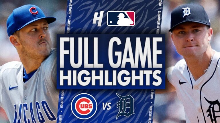 シカゴ・カブス対デトロイト・タイガース - フルゲームのハイライト| 2025年6月7日MLBシーズン