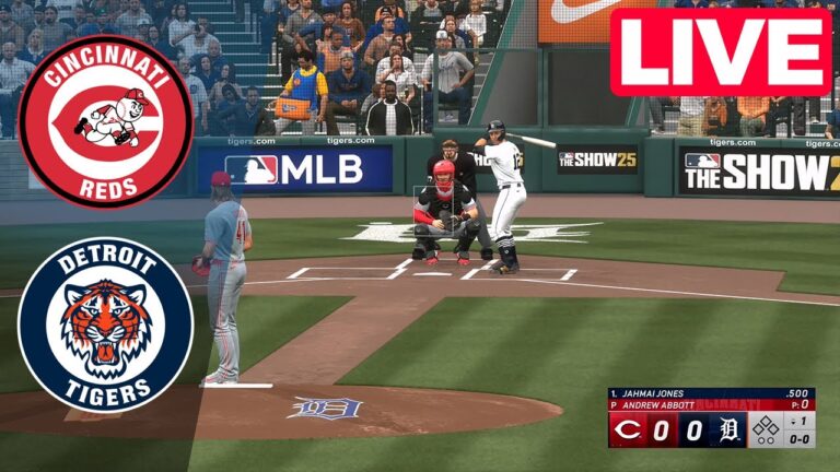 🔴live🔴detroittigersvsシンシナティレッズ -  2025年6月15日| envivo | MLBショー25