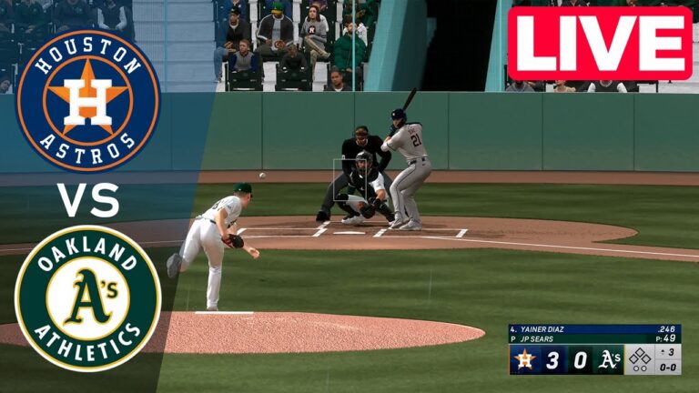 MLBLive🔴ヒューストンアストロズvsオークランドアスレチックス -  2025年6月17日|フルゲームMLB 2025 en vivo