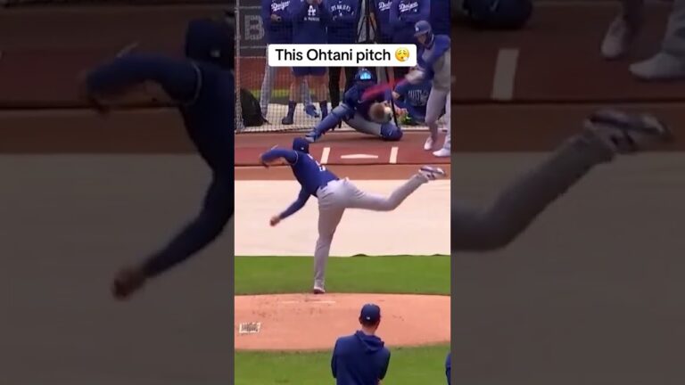The movement on this Shohei Ohtani pitch is FILTHY 🔥 (via @mlb/TT)