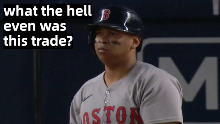 Rafael Deversは取引されたばかりで、Red Soxの恐ろしい取引のように見えます