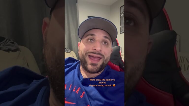 Mets Cant Win!!! Blow Game vs Braves 😡 #newyorkmets #atlantabraves