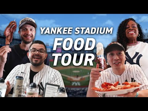 2024ヤンキースタジアムフードツアー|ニューヨークヤンキース