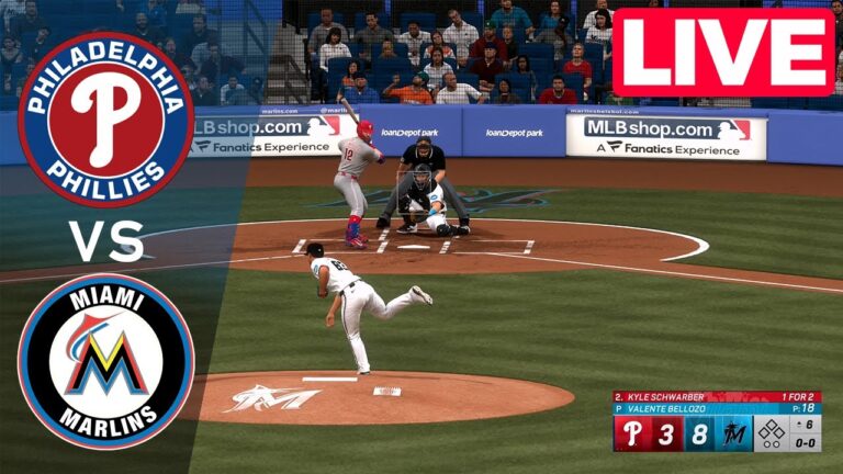 MLBLive🔴フィラデルフィアフィリーズ対マイアミマーリンズ -  2025年6月19日|フルゲームMLB 2025 en vivo