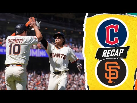 Guardians vs. Giantsゲームのハイライト（6/19/25）| MLBのハイライト