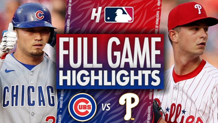 シカゴ・カブス対フィラデルフィア・フィリーズ - フルゲームのハイライト| 2025年6月10日MLBシーズン
