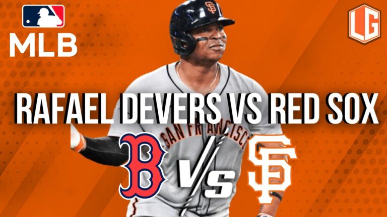 🔴en vivo：ボストンレッドソックスvsサンフランシスコジャイアンツ-MLBライブ-Rafael Devers vs Boston -Juego 3