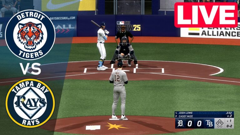 MLBLive🔴デトロイトタイガースvsタンパベイレイズ -  2025年6月21日|フルゲームMLB 2025 en vivo