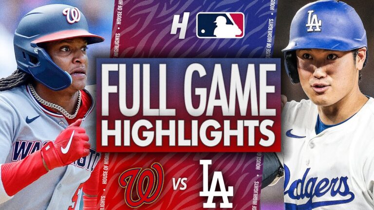 ワシントンナショナルズ対ロサンゼルスドジャース - フルゲームのハイライト| 2025年6月20日MLBシーズン