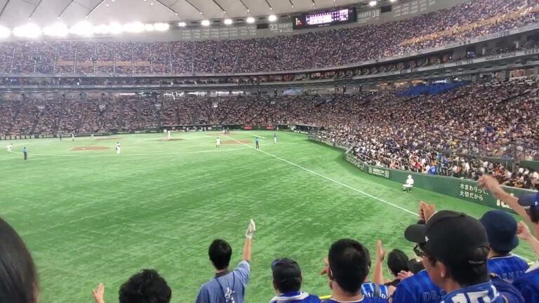 20240713　知野直人に汎用ﾃｰﾏ！【右打者汎用応援歌】　7回表　横浜DeNAﾍﾞｲｽﾀｰｽﾞ@東京ﾄﾞｰﾑ･ﾚﾌﾄ外野