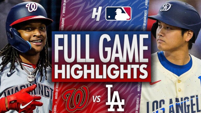 ワシントンナショナルズ対ロサンゼルスドジャース - フルゲームのハイライト| 2025年6月21日MLBシーズン