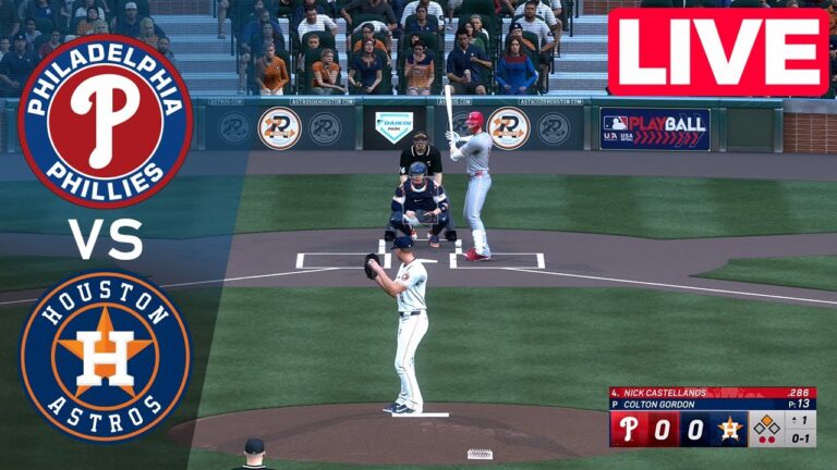 MLBLive🔴フィラデルフィアフィリーズvsヒューストンアストロズ -  2025年6月24日|フルゲームMLB 2025 en vivo