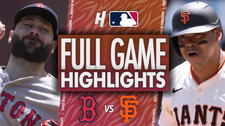 ボストンレッドソックスvsサンフランシスコジャイアンツ - フルゲームのハイライト| 2025年6月22日MLBシーズン