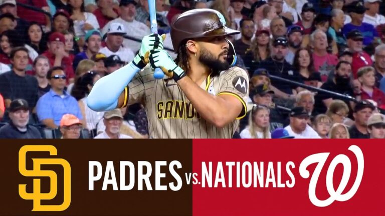 サンディエゴパドレス対ワシントンナショナルズ| Juego en vivo | MLB 2025
