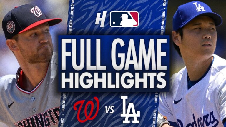 ワシントンナショナルズ対ロサンゼルスドジャース - フルゲームのハイライト| 2025年6月22日MLBシーズン