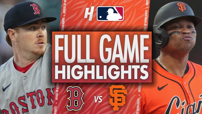 ボストンレッドソックスvsサンフランシスコジャイアンツ - フルゲームのハイライト| 2025年6月20日MLBシーズン