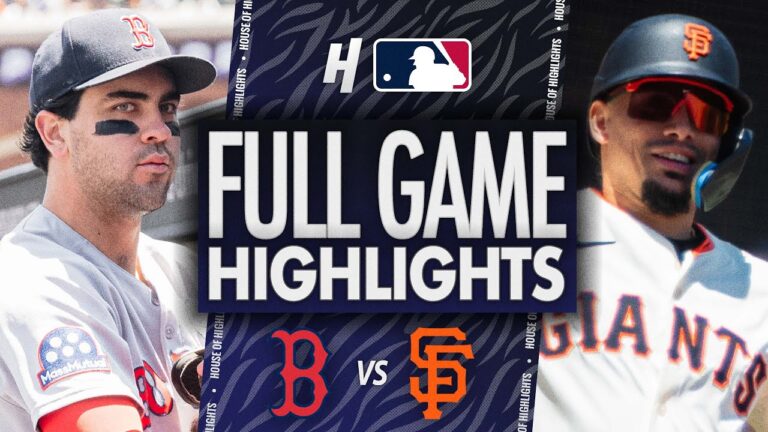 ボストンレッドソックスvsサンフランシスコジャイアンツ - フルゲームのハイライト| 2025年6月21日MLBシーズン