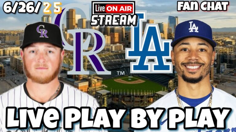 ロサンゼルスドジャースvsコロラドロッキーズMLBライブストリーム