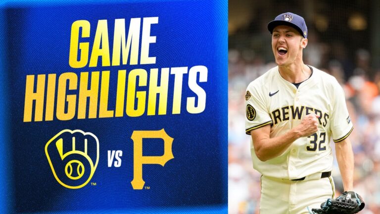 Pirates vs. Brewers Game Highlights (6/25/25) | MLB Highlights