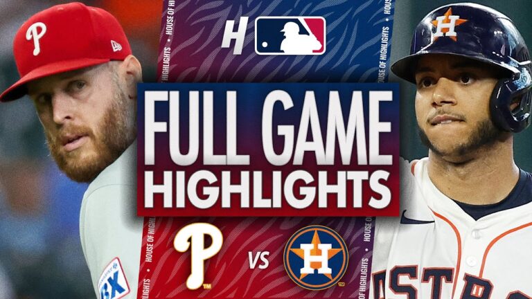 フィラデルフィアフィリーズvsヒューストンアストロズ - フルゲームのハイライト| 2025年6月25日MLBシーズン