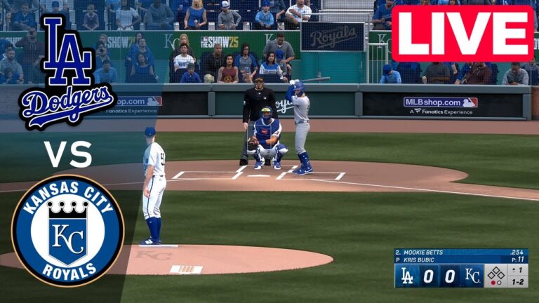 MLBLive🔴ロサンゼルスドジャースvsカンザスシティロイヤルズ -  2025年6月27日|フルゲームMLB 2025 en vivo