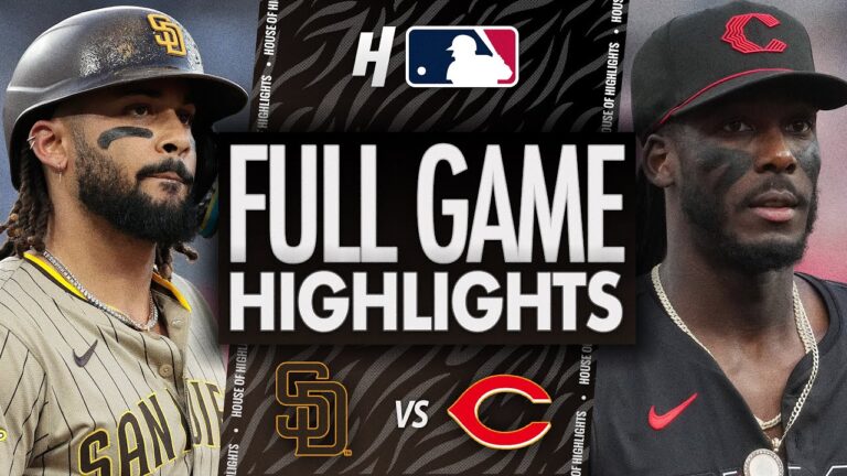 サンディエゴパドレスvsシンシナティレッズ - フルゲームのハイライト| 2025年6月27日MLBシーズン