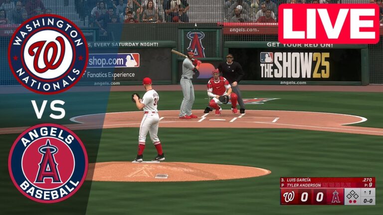 MLBLive🔴LosAngeles Angels vs Washington Nationals -2025年6月27日|フルゲームMLB 2025 en vivo