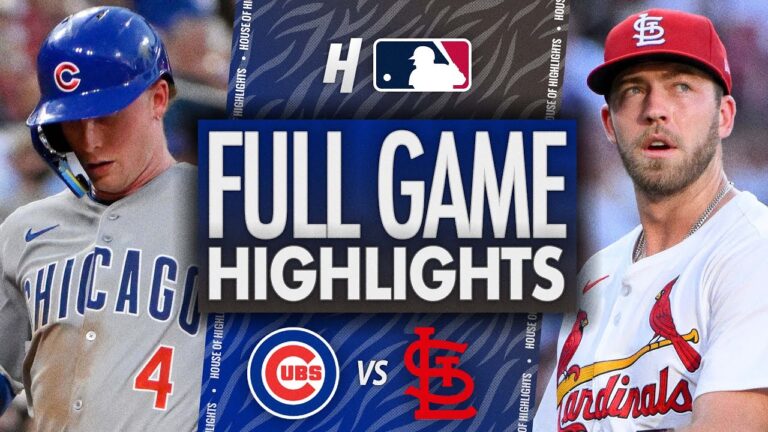 シカゴ・カブスvsセントルイスカーディナルズ - フルゲームのハイライト| 2025年6月23日MLBシーズン