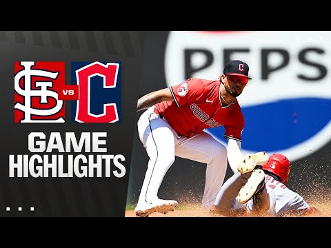 カーディナルズ対ガーディアンズゲームのハイライト（6/29/25）| MLBのハイライト